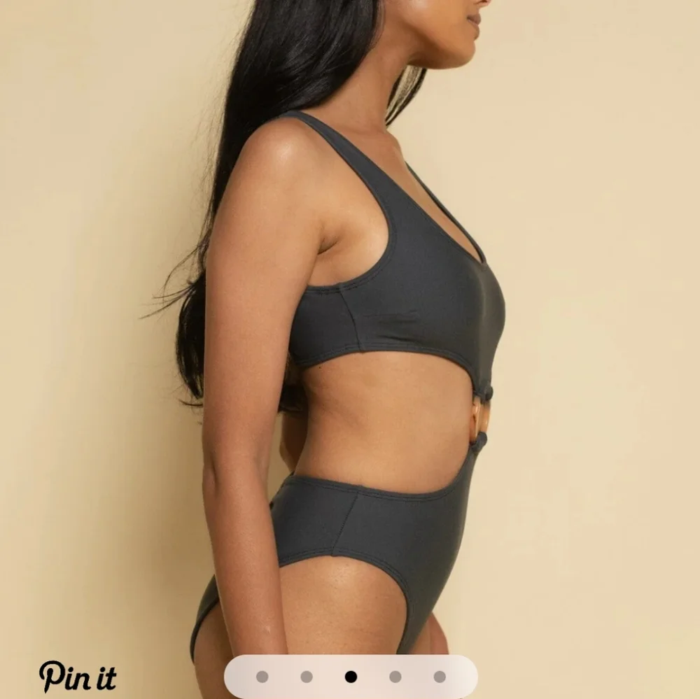 Montce Ky Charcol  Cut-Out One Piece ‎ Swimsuit